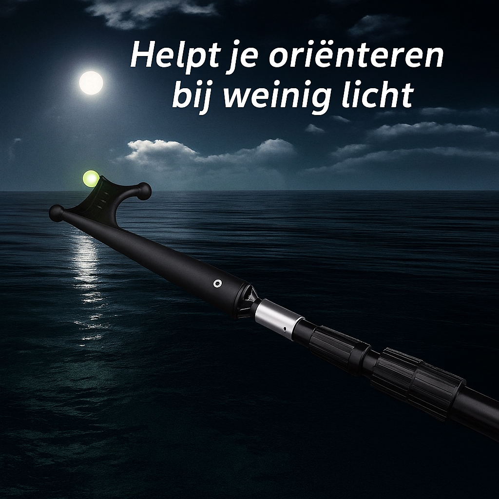 Telescopische Boothaak Lichtgewicht Drijvend met Lichtgevend Kraaltje